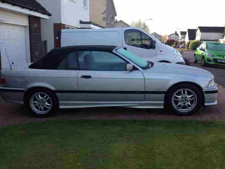 1999 BMW 318I CONVERTIBLE SILVER