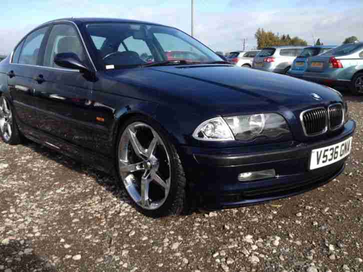 1999 BMW 323I SE AUTO 22 CROME ALLOYS STUNNING CAR NO RESERVE TO CLEAR