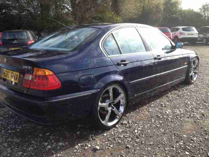 1999 BMW 323I SE AUTO "22" CROME ALLOYS "STUNNING CAR" NO RESERVE TO CLEAR