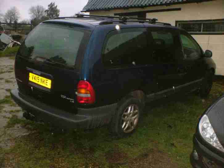 1999 CHRYSLER GRAND VOYAGER LE TD BLUE