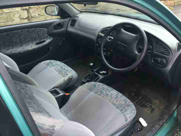 1999 DAEWOO LANOS S GREEN CHEAP CHEAP CAR DRIVE AWAY £295 £295 £295 £295 P-X ??