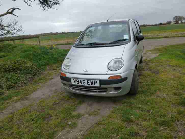 1999 DAEWOO MATIZ SE PLUS SILVER
