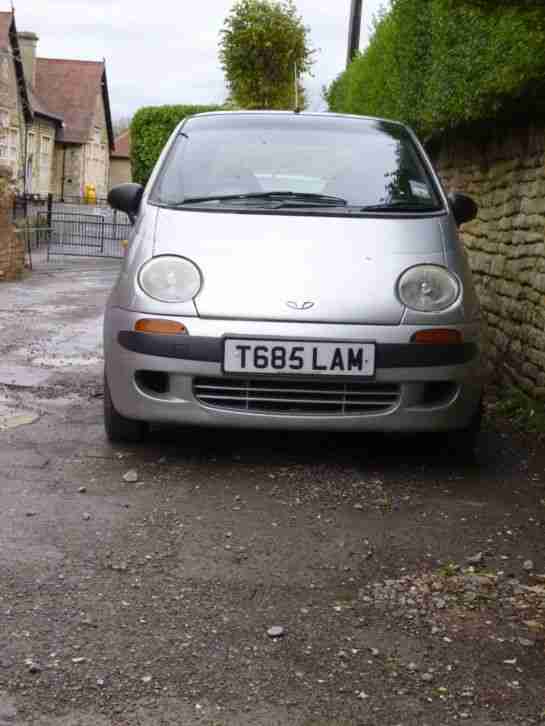 1999 DAEWOO MATIZ SE PLUS SILVER --- Spares or Repairs ---