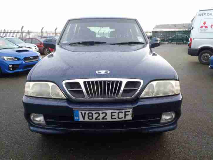 1999 DAEWOO MUSSO TD AUTO BLUE