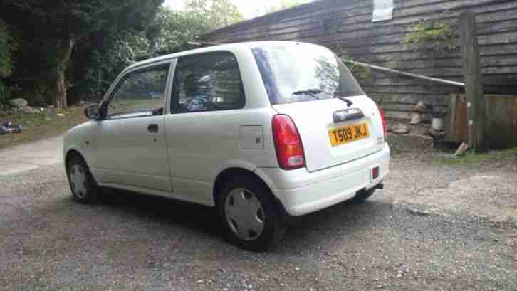 1999 DAIHATSU CUORE 1.0 TWIN CAM, LOW MILES 34K, 13 MONTHS MOT (NO ADVISORIES)