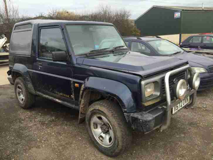 1999 DAIHATSU FOURTRAK FIELDMAN 2.7TDI SPARES OR REPAIR LONG MOT 4X4 OFF ROADER