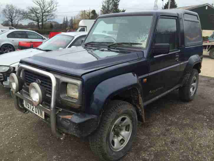 1999 DAIHATSU FOURTRAK FIELDMAN 2.7TDI SPARES OR REPAIR LONG MOT 4X4 OFF ROADER