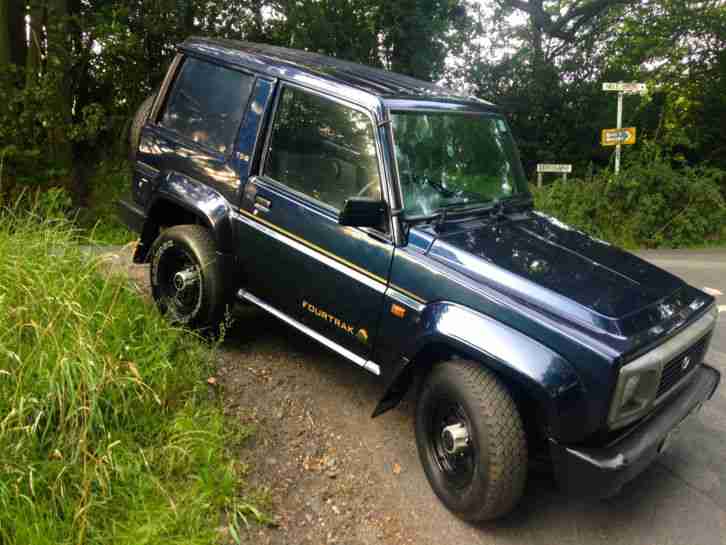 1999 DAIHATSU FOURTRAK FIELDMAN 2.8 TDS SWB 4x4 VAN LOW MILEAGE RARE EXAMPLE