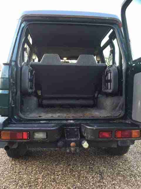 1999 DAIHATSU FOURTRAK IND TDL SE GREEN 7 seats