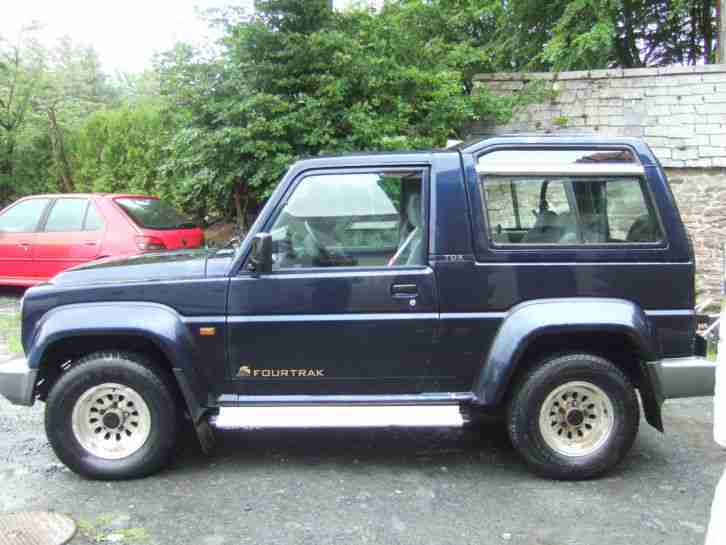 1999 DAIHATSU FOURTRAK INDEPENDENT TDX BLUE