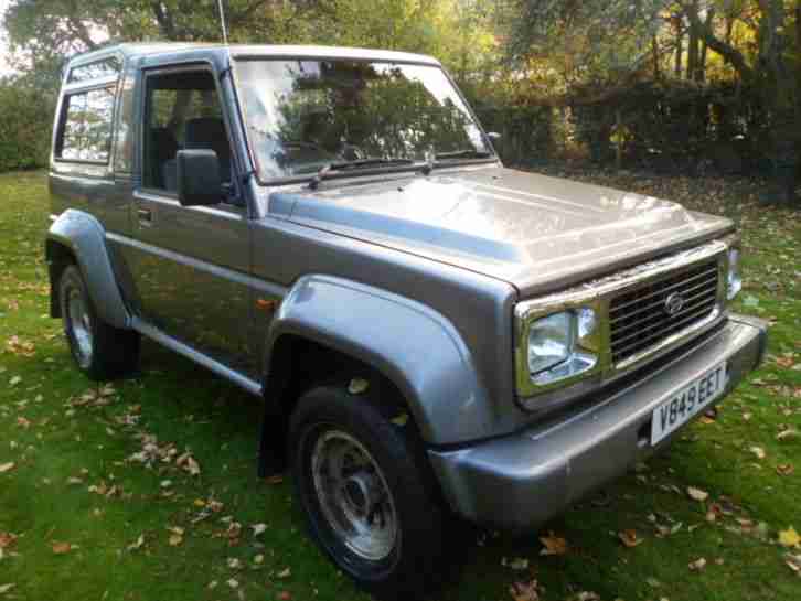 1999 DAIHATSU FOURTRAK INDEPENDENT TDX GREY