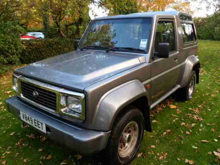 1999 DAIHATSU FOURTRAK INDEPENDENT TDX GREY