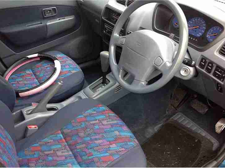1999 DAIHATSU TERIOS + AUTO BLUE/SILVER 80,000 NEW MOT MANY NEW PARTS
