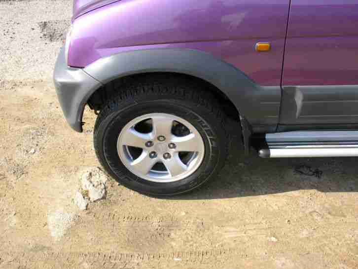 1999 DAIHATSU TERIOS + AUTO MAUVE/PURPLE