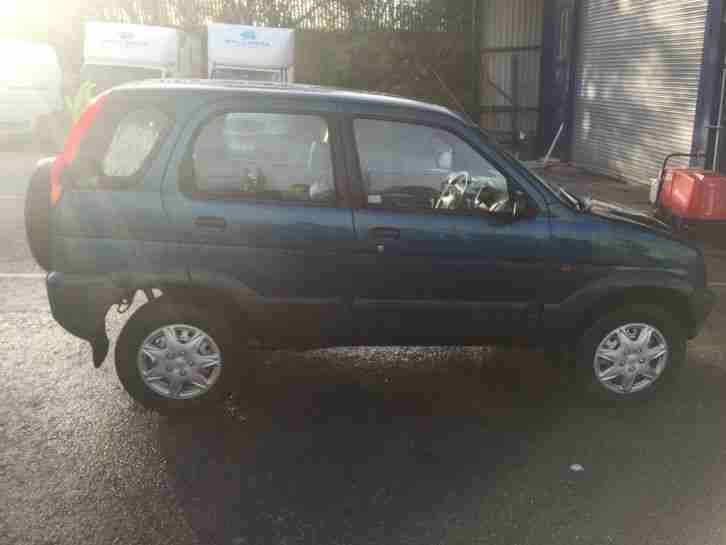 1999 DAIHATSU TERIOS BLUE spares or repairs no mot export