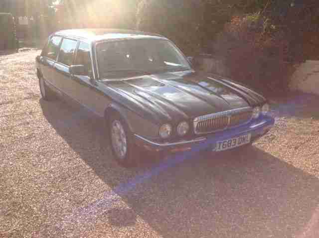 1999 DAIMLER LIMOUSINE AUTO BLACK JAGUAR X308 XJ8 LIMO SPECIAL PROMO CAR