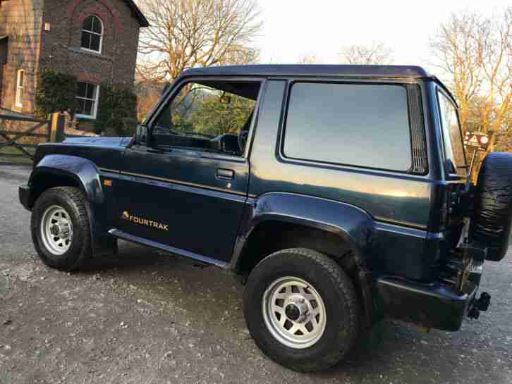 1999 Daihatsu Fourtrak Rocky 2.8 TDS FIELDMAN LOW MILES LONG MOT