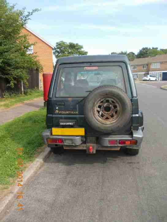 1999 Daihatsu Fourtrak Rocky 2.8 tdi - MOT Failure