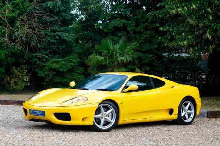 1999 FERRRAI 360 MODENA MANUAL FRESH