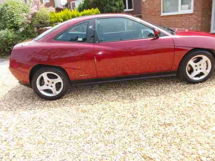 1999 FIAT COUPE 20V TURBO RED 12 MONTHS MOT LOTS OF SERVICE HISTORY VERY CLEAN