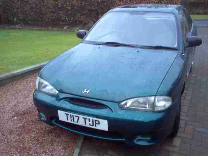 1999 ACCENT COUPE SI GREEN