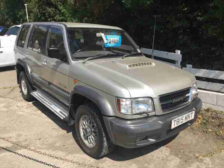 1999 ISUZU TROOPER CITATION DT LWB SILVER/GREY 131000 MILES FULL MOT