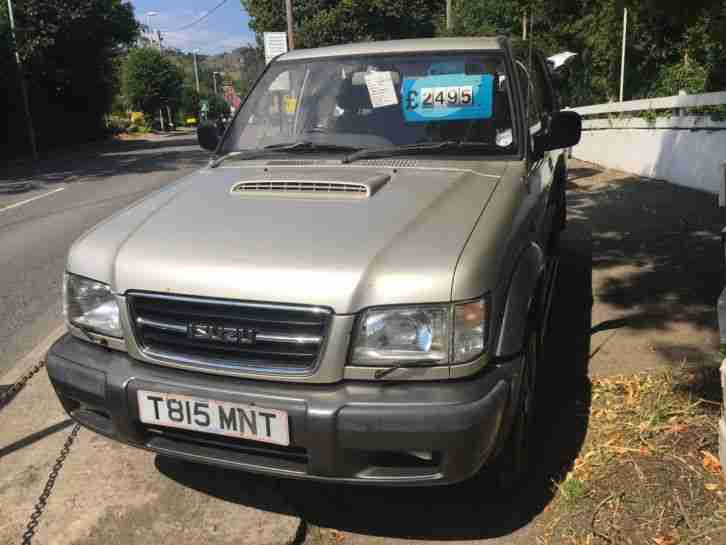 1999 ISUZU TROOPER CITATION DT LWB SILVER/GREY 131000 MILES FULL MOT