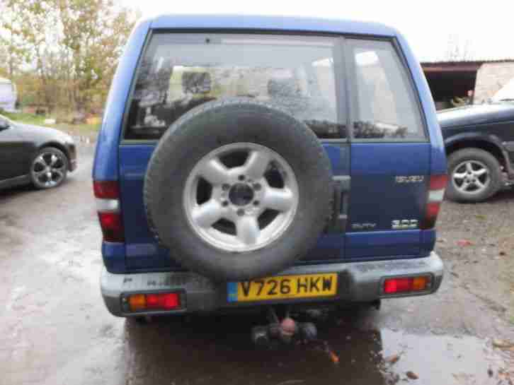 1999 ISUZU TROOPER DUTY 3.0 LWB LONG MOT CAMBELT DONE