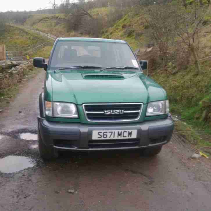 1999 ISUZU TROOPER DUTY DT LWB GREEN SPARES OR REPAIR