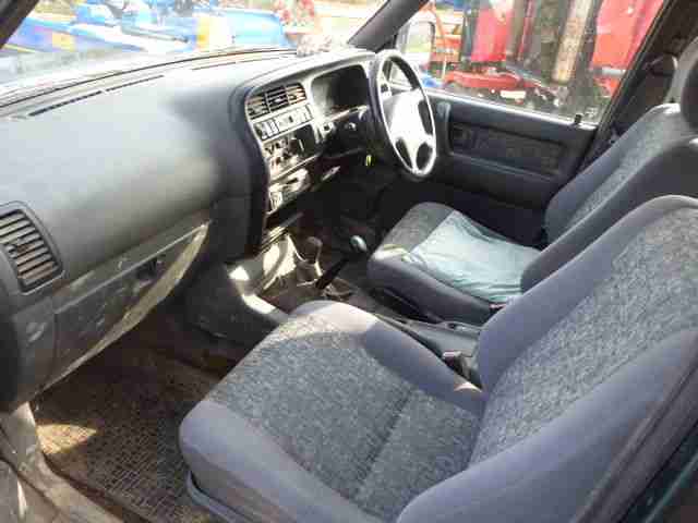 1999 ISUZU TROOPER SWB GREEN RUNS AND DRIVES BUT NEEDS HEATER PLUGS NO MOT