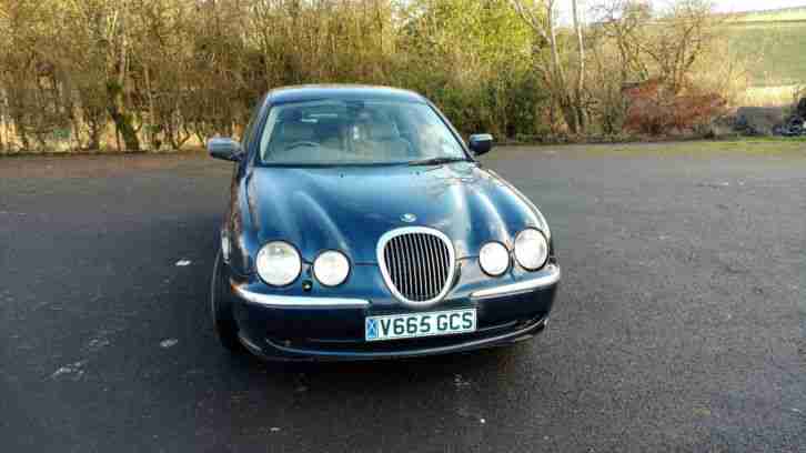 1999 JAGUAR S TYPE V6 AUTO BLUE Spares Repairs Project Starts And Drives
