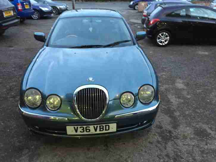 1999 JAGUAR S-TYPE V6 SE AUTO BLUE 99P START NO RESERVE SPARES OR REPAIRS L@@K