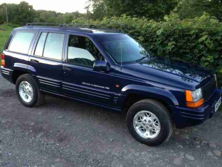 1999 JEEP GRAND CHEROKEE LTD AUTO 4x4, 4.0 Romano LPG, Tow-Bar, 112k, SH, MOT'd.