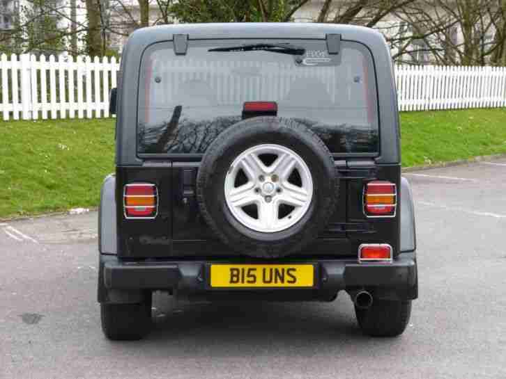 1999 JEEP WRANGLER SAHARA + HARD TOP + LOW MILES + ESTATE PETROL