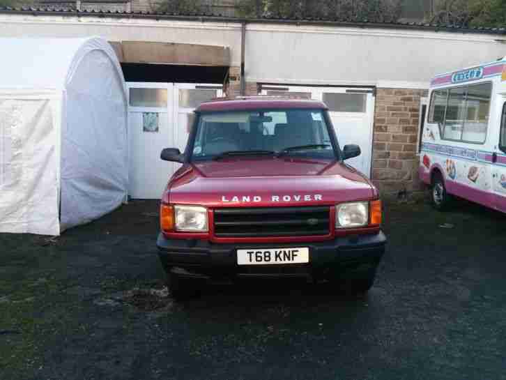 1999 LAND ROVER DISCOVERY TD5 S RED