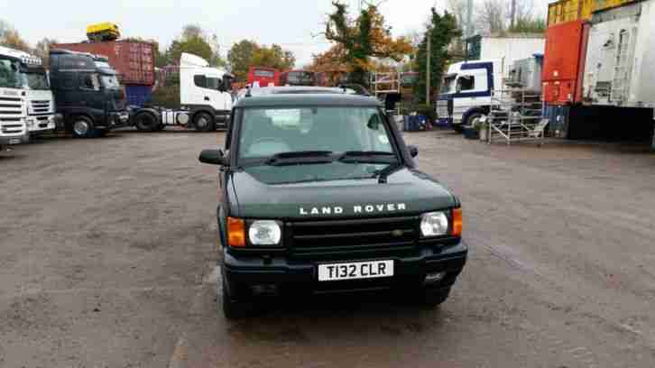 1999 LAND ROVER DISCOVERY TD5 XS GREEN AUTO