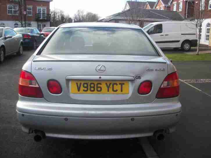 1999 LEXUS GS300 SE AUTO SILVER great driver long mot black leather