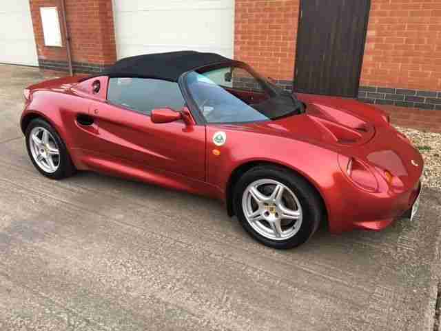 1999 ELISE S1 NIGHTFIRE RED 34K MILES,