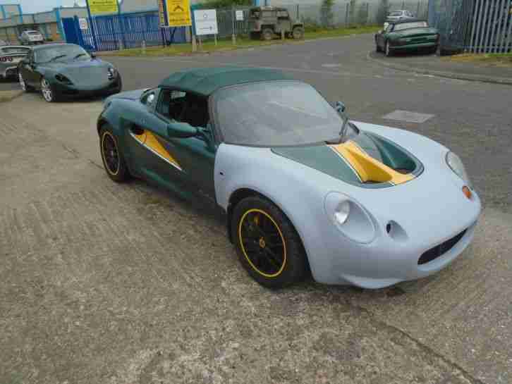 1999 LOTUS ELISE SALVAGE CAT N ,NOW FIXED JUST NEEDS PAINT ,STARTS AND DRIVES