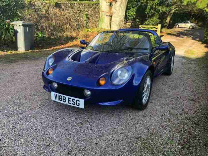 1999 Lotus Elise S1 only 10,000 miles Full Service History, completely unmarked