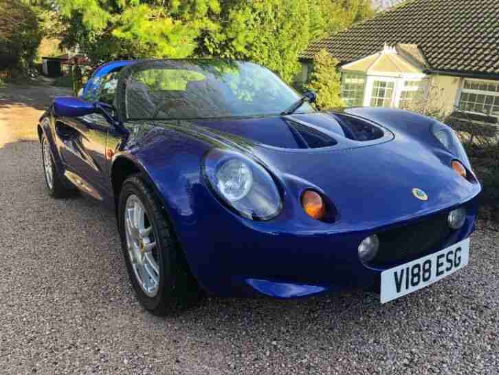 1999 Lotus Elise S1 only 10,000 miles Full Service History, completely unmarked