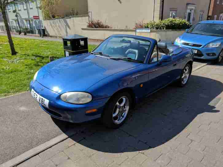 1999 MAZDA MX 5 10TH ANNIVERSARY BLUE ONLY 82K New Roof, rad and brakes