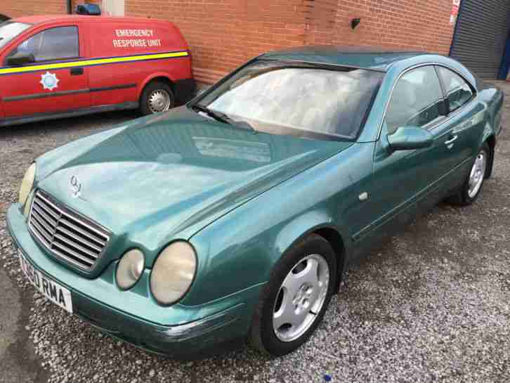 1999 MERCEDES CLK 320 ELEGANCE AUTO GREEN