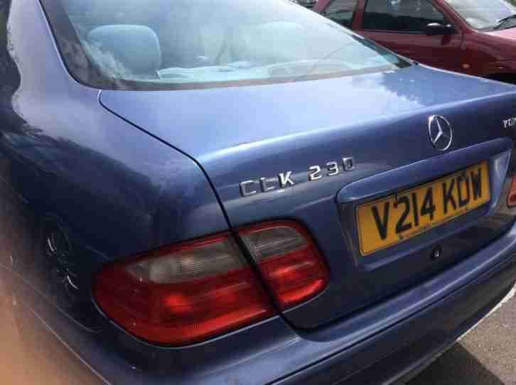 1999 MERCEDES CLK230 AVANTGARDE KOMP A BLUE