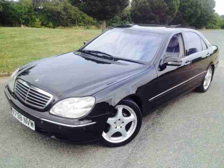 1999 MERCEDES S320L AUTO BLACK (FULLY LOADED)