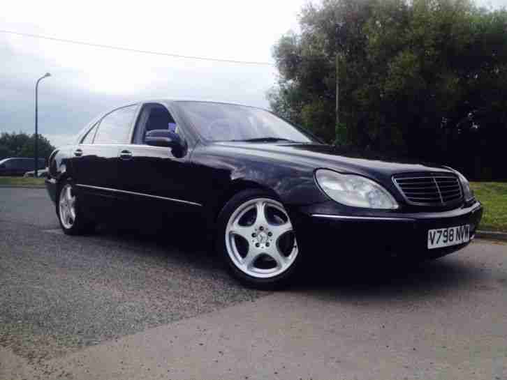 1999 MERCEDES S320L AUTO BLACK (FULLY LOADED)