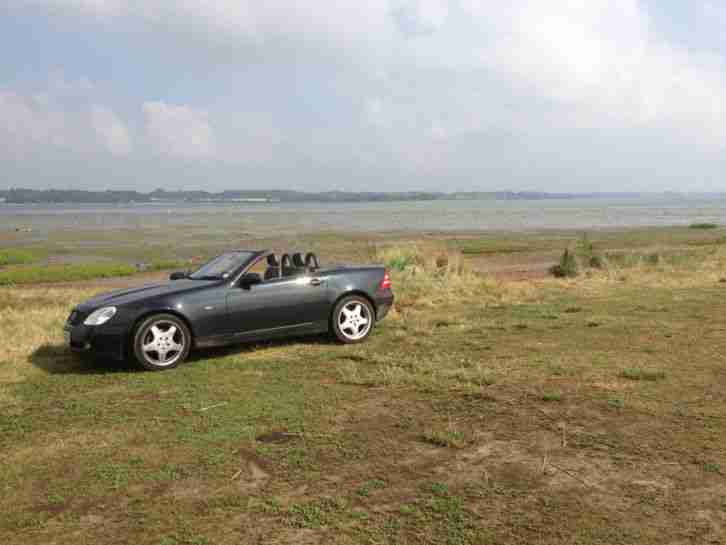 1999 MERCEDES SLK 230 KOMPRESSOR AUTO BLACK