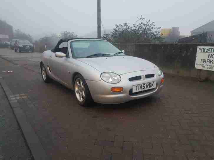 1999 MG MGF MANUAL 75K MILES YEAR MOT RED LEATHER EXCELLENT DRIVE