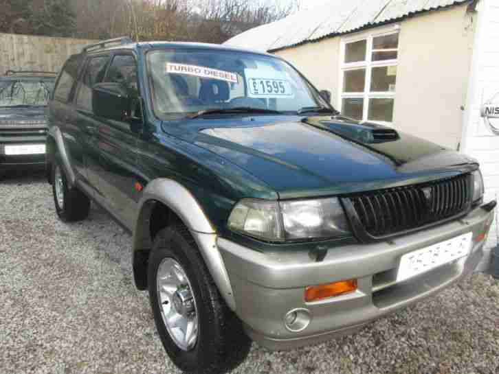 1999 MITSUBISHI CHALLENGER 2.5 TD GLS GREEN,