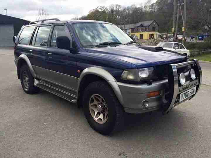 1999 MITSUBISHI CHALLENGER SHOGUN GLS TD BLUE 2.5 diesel, manual